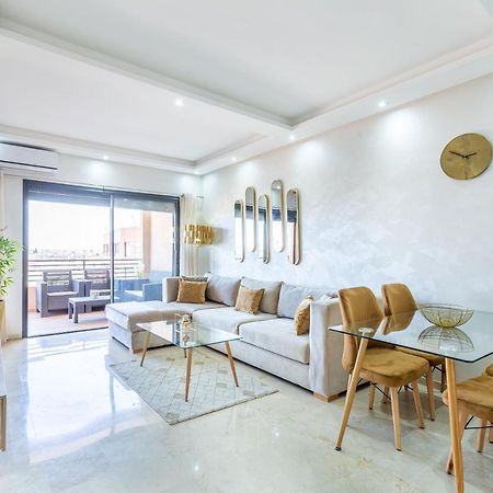 New! Superbe Appartement A Majorelle,Terrace,Iptv. Marrákes Kültér fotó