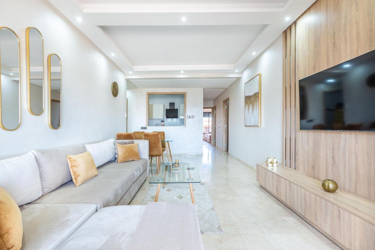 New! Superbe Appartement A Majorelle,Terrace,Iptv. Marrákes Kültér fotó