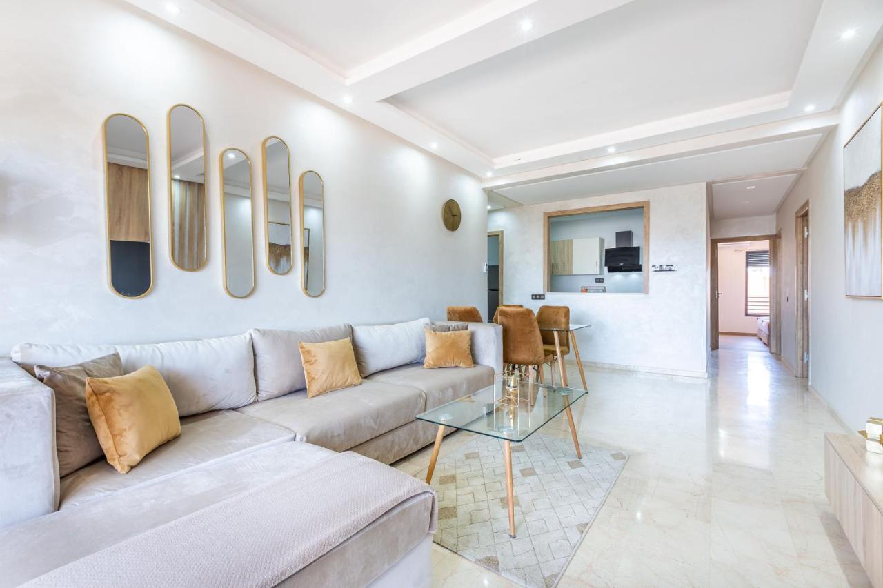 New! Superbe Appartement A Majorelle,Terrace,Iptv. Marrákes Kültér fotó