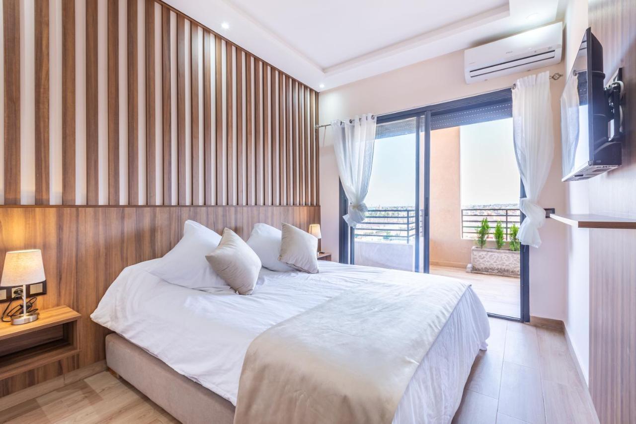 New! Superbe Appartement A Majorelle,Terrace,Iptv. Marrákes Kültér fotó